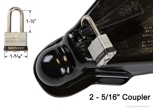 Master Lock - 6 Trailer Locks Keyed Alike 6KA-37940-3