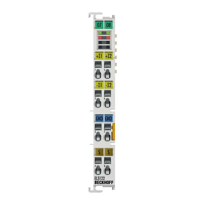 BECKHOFF EL3122 Analog Input Module 2-channel 4…20 mA New