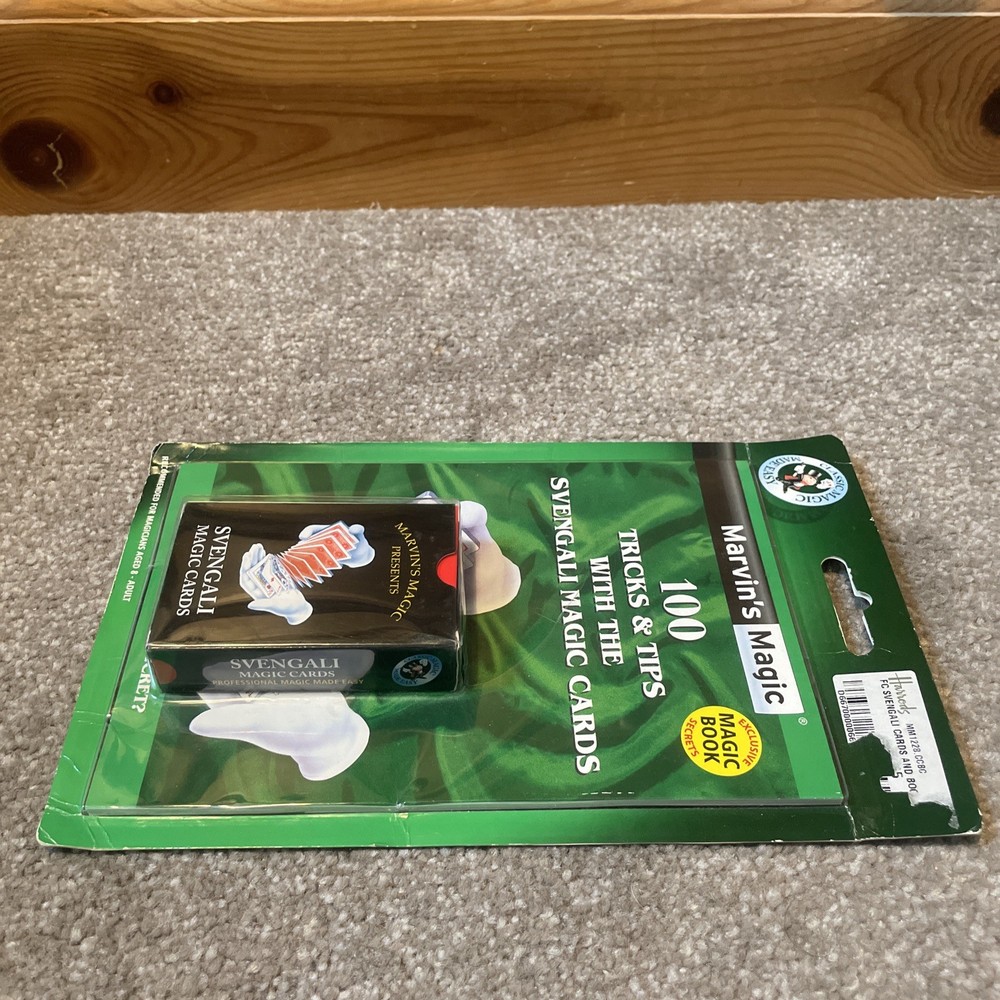 Marvin's Magic Svengali Magic Cards Tricks & Tips Deck Magic Book secrets NEW