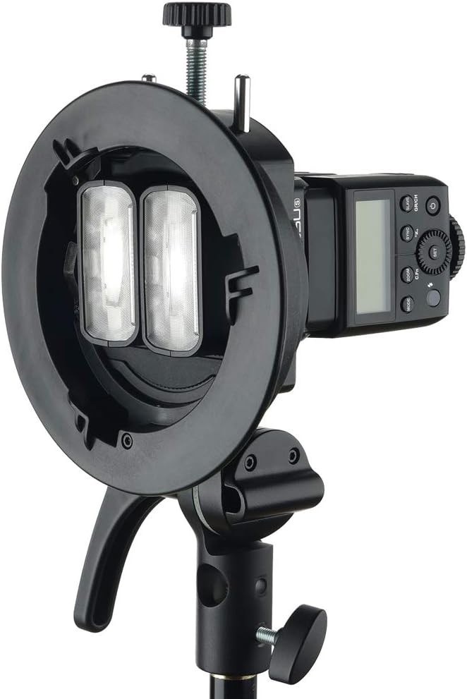 Versatile S2 Speedlite Bracket, Lightweight, with Bowens Mount for Professionals