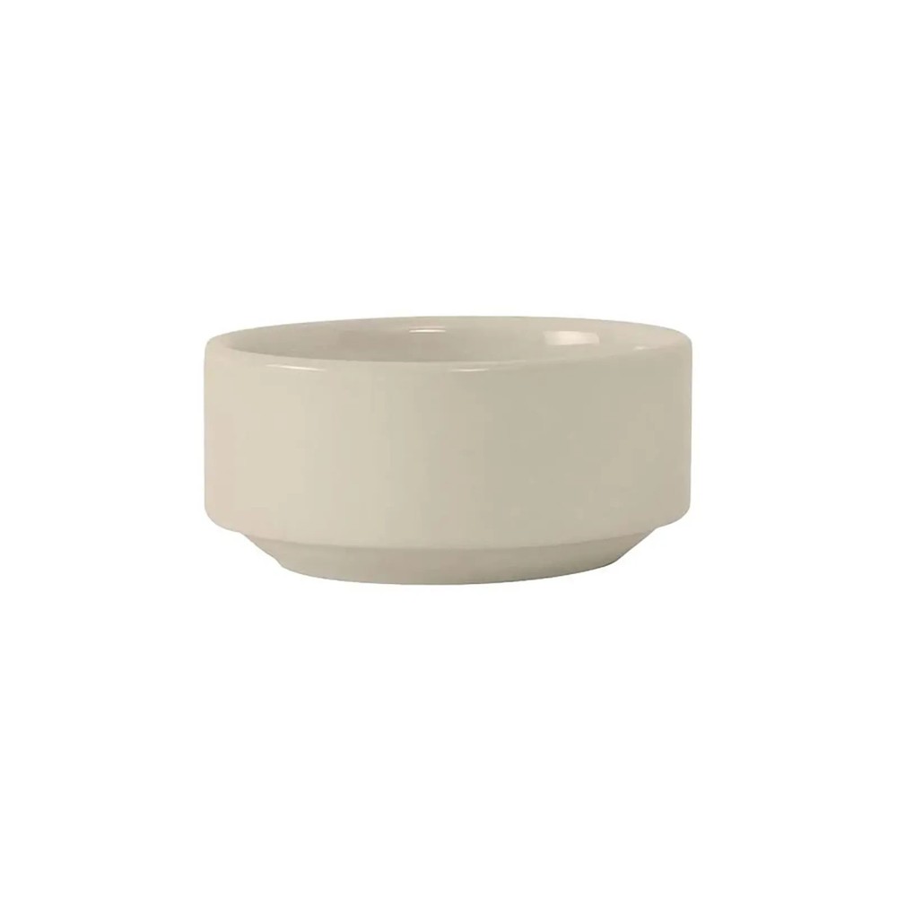 Tuxton China Inc 11-1/2 oz. Ceramic American White/Eggshell Stackable Bowl