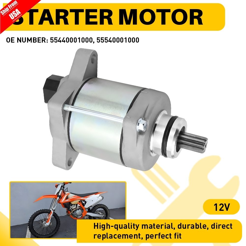 Starter For KTM 250 300 XC XC-W Six Days TPI 2017-2019 OE# 55440001000