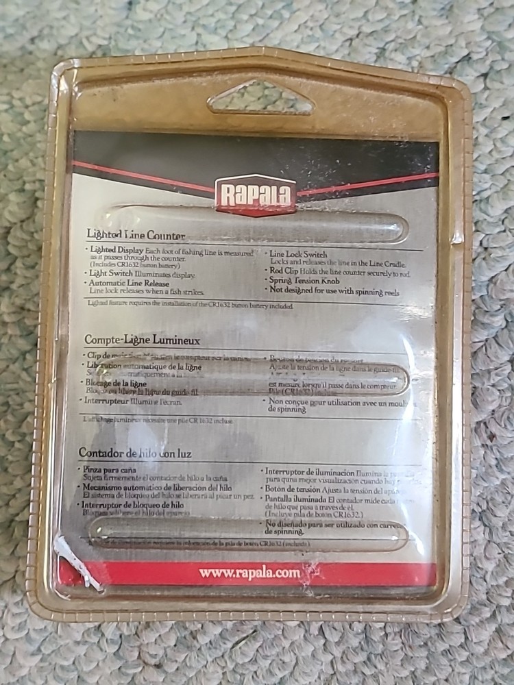 Rapala Lighted Fishing Line Counter
