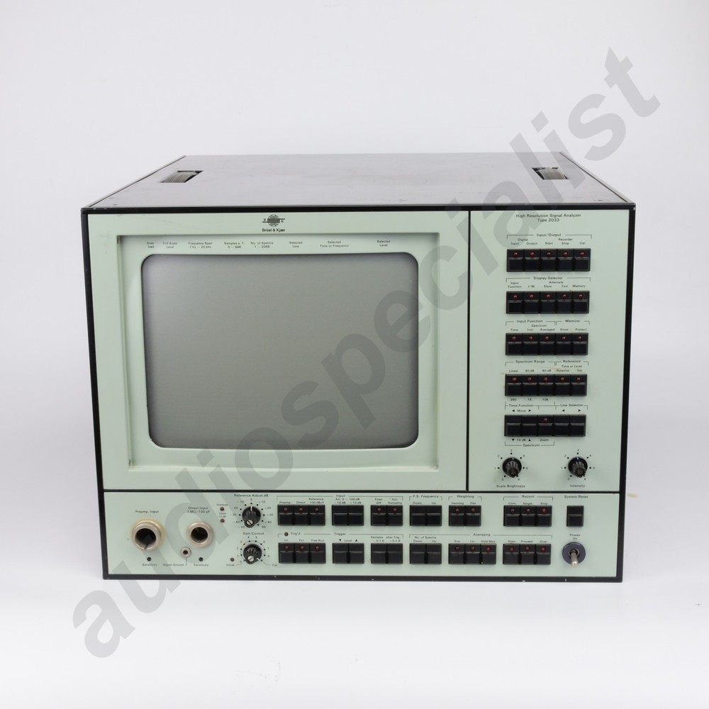 Bruel & Kjaer 2033 High Resolution Signal Analyzer