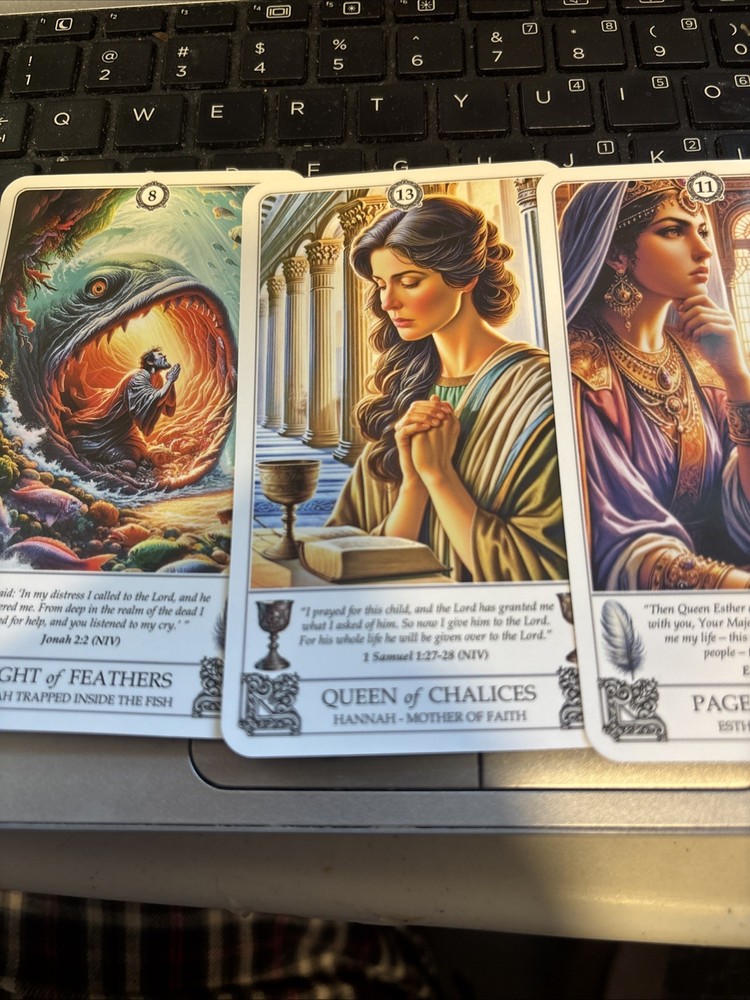 KRASIMIR KALIN Biblical Tarot 78 Cards & Study Guide