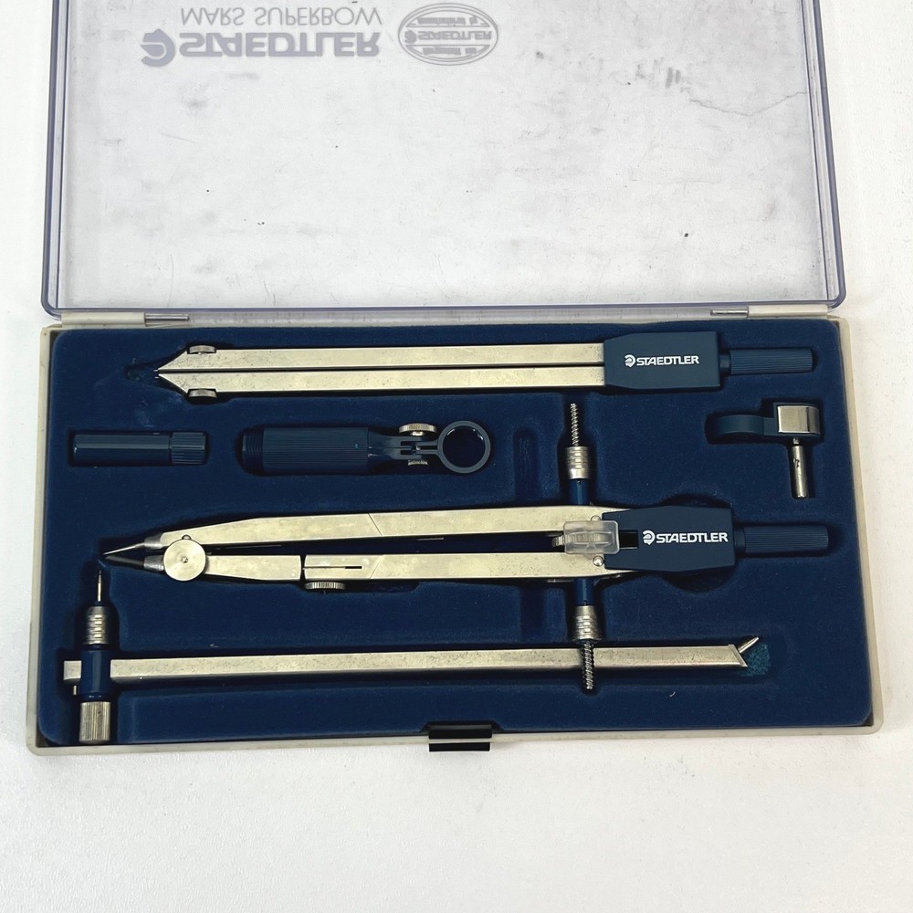 STAEDTLER Mars Superbow 553 52 A6 Germany Drafting Compass Set