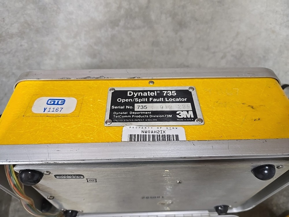 3M DYNATEL 735 Portable Open/Split Cable Fault Locator