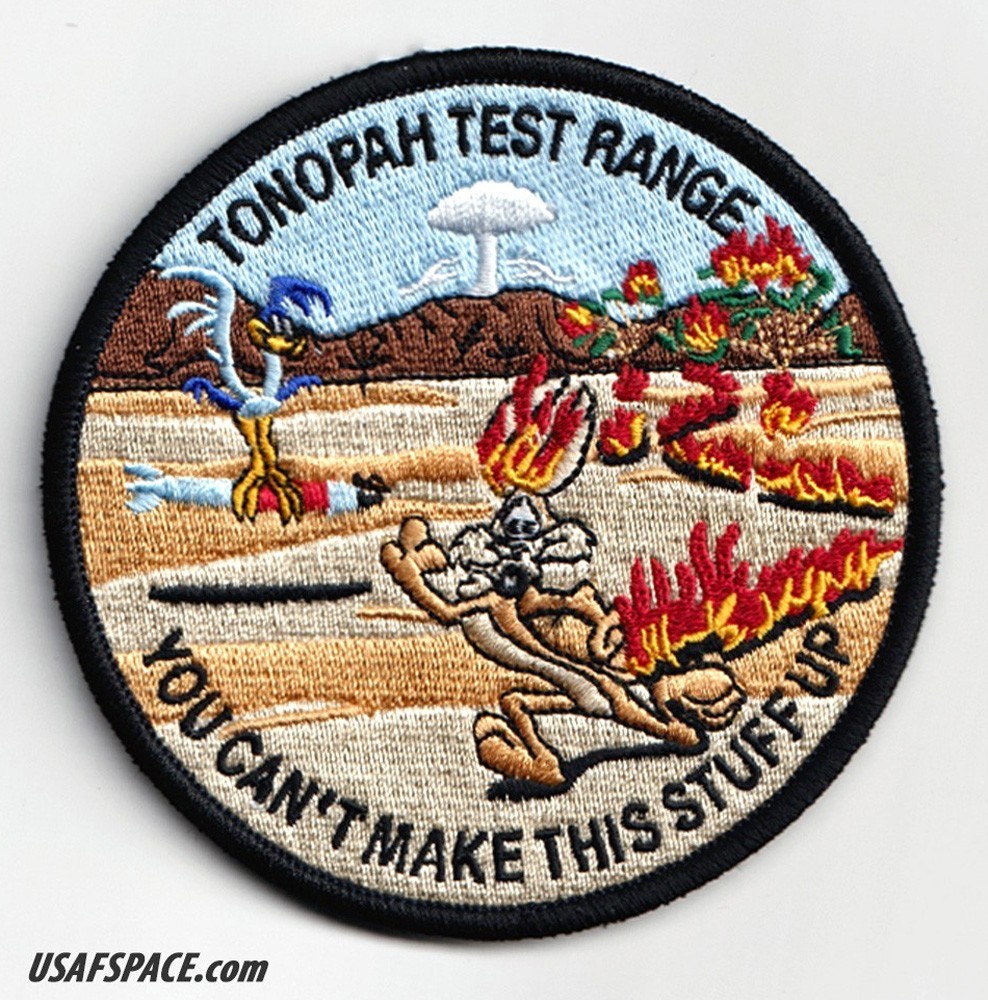 USAF TONOPAH TEST RANGE TTR -YOU CAN'T MAKE THIS STUFF UP-2023- B61-12 VEL PATCH