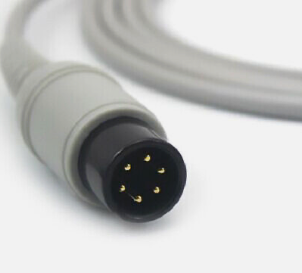 Mindray Datascope ECG Cable 6 Pin 5 Lead Snap AHA Compatible- Same Day Shipping