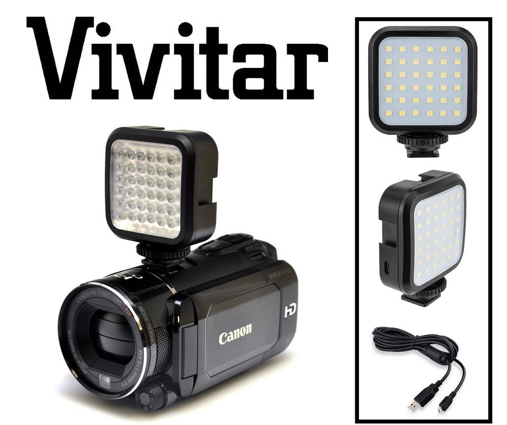 Pro LED Light Set For Olympus Pen E-P5 E-PL6 E-PL7 Stylus 1s