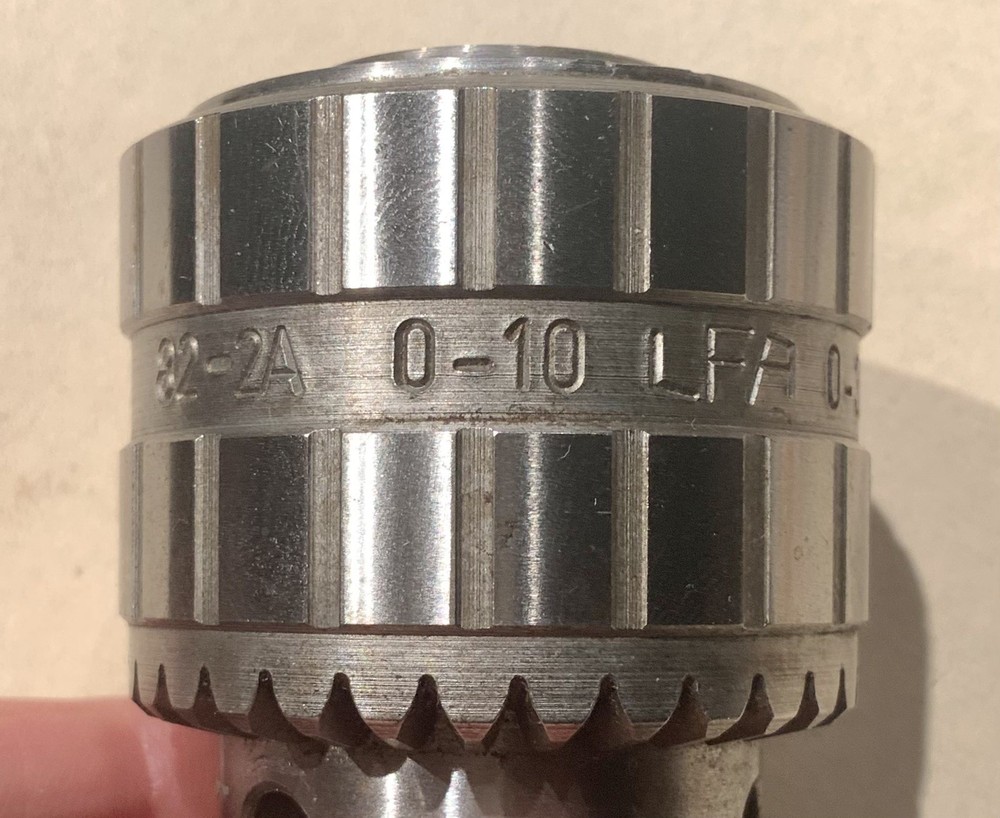 LFA 3/8” Drill Chuck With Jacobs K2 Key