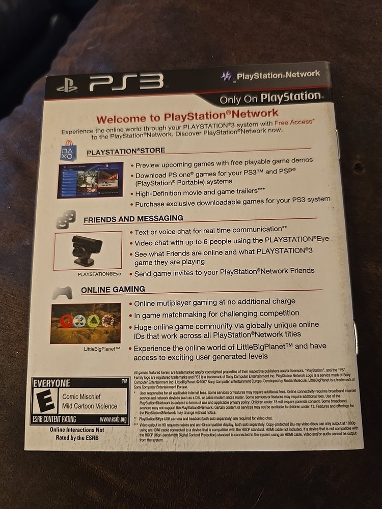 Mag ps3 Manual Only