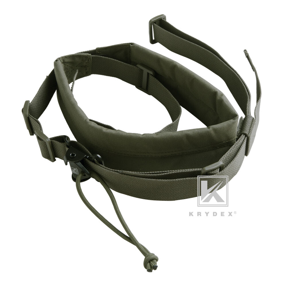 KRYDEX MK2 Tactical 2 Point Sling Shoulder Padded Strap Adjustable Quick Detach