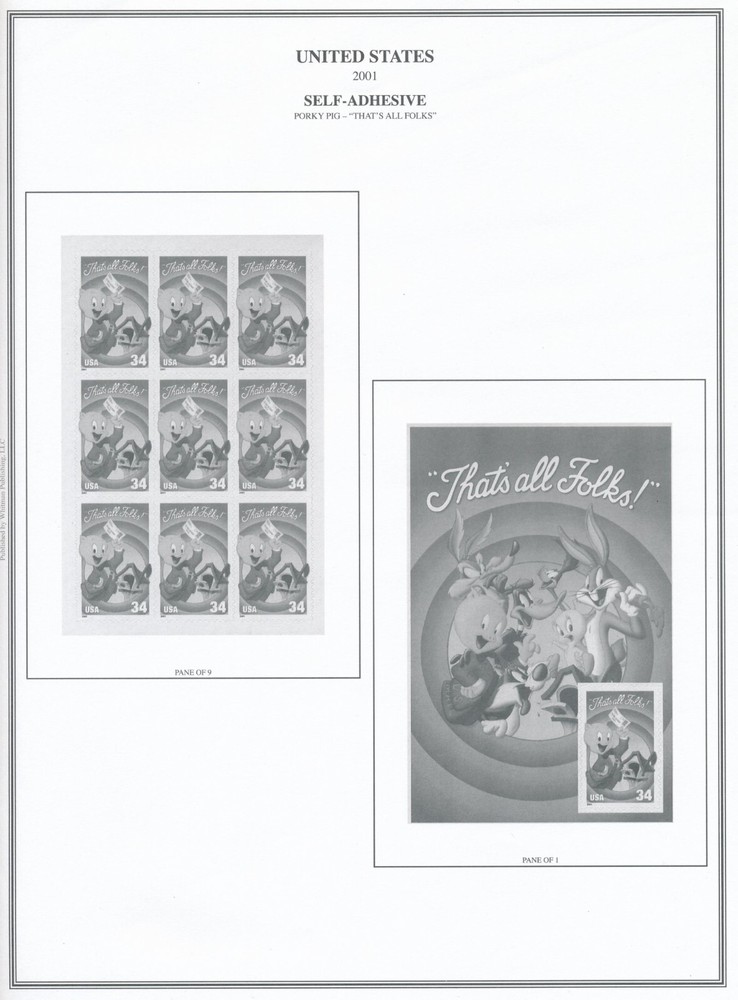 HE Harris USA LIBERTY 1 ALBUM Part B 1995 - 2006 TRADITIONAL BINDER & PAGES