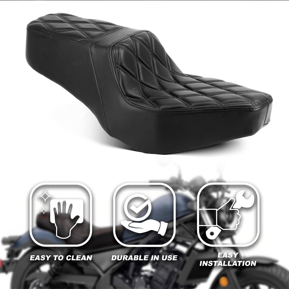 New Design More Comfortable Seat For Honda Rebel CMX300 CMX500 ABS SE 2017-2023