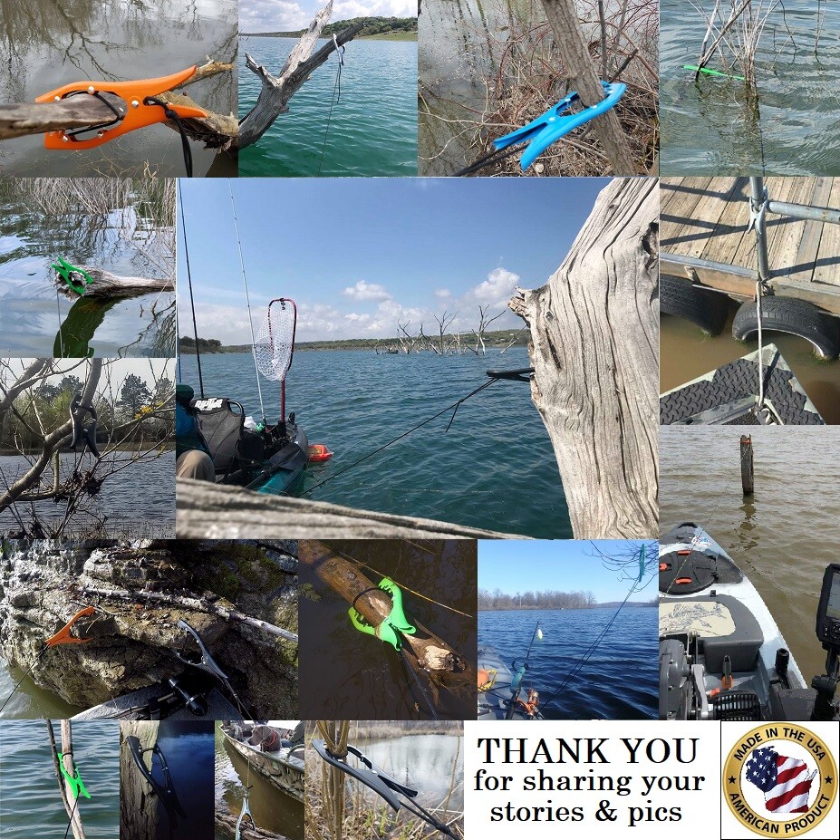 BRUSH GRIPPER ANCHOR for Boat, Kayak & Canoe - Tie Up in Seconds - Grip Tight