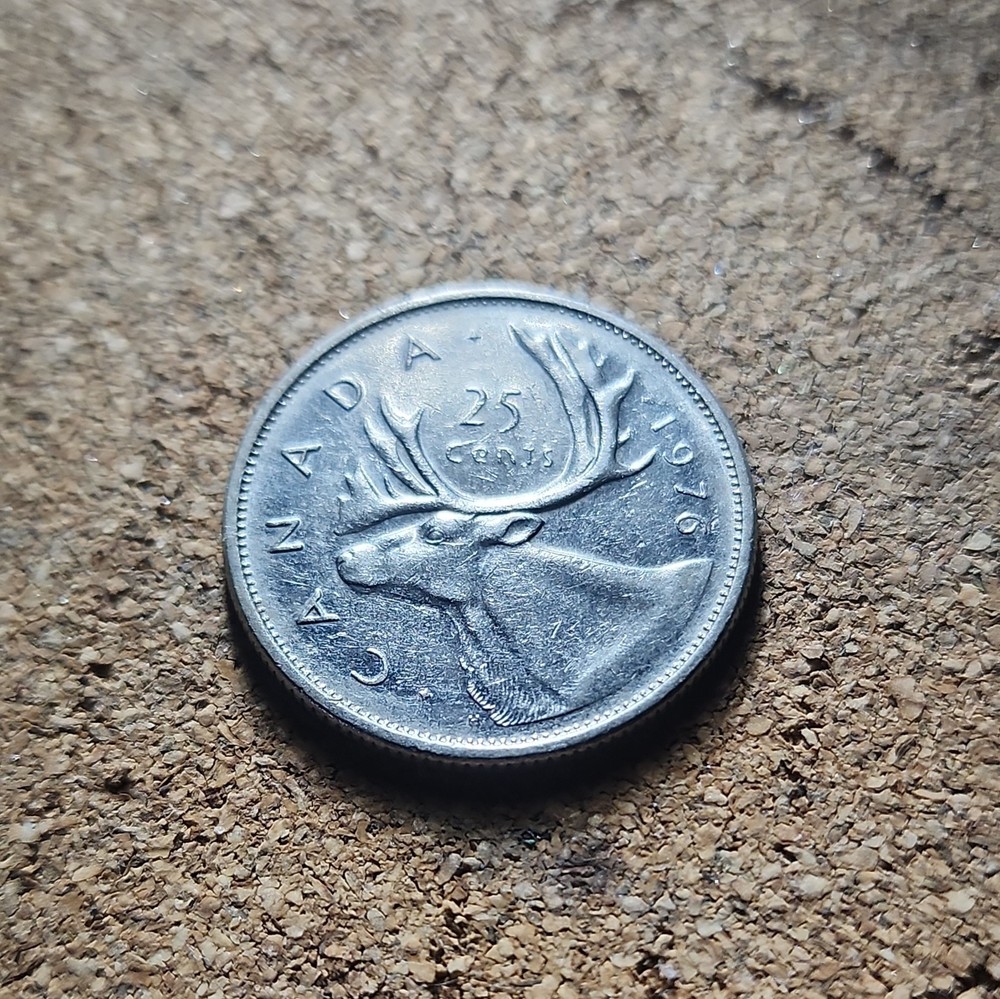 Canada 1976 25 Cent Coin - Circulated