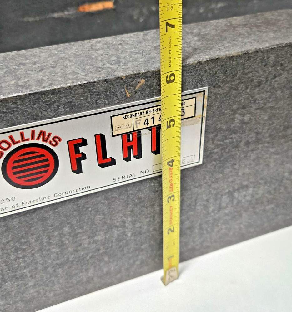 Collins Micro Flat 36” x 2” x 6” Granite Surface Plate PRECISION Inspection