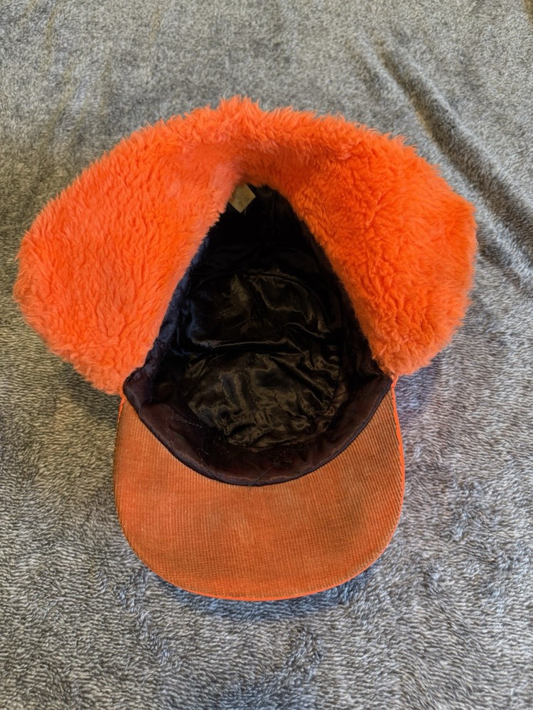 Bright Orange Ski Hat Size 7 5/8