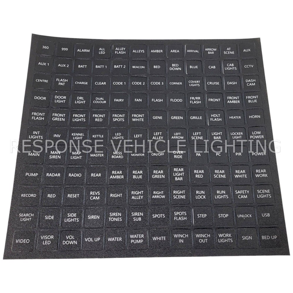 12v Switch Control Panel For Amber LED Light Bars Work Strobe Hazard Lights 24v