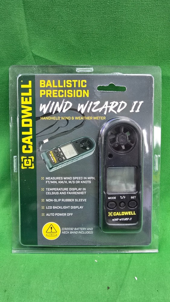 Caldwell Wind Wizard II Speed Measuring Device 102579 NEW (B3)