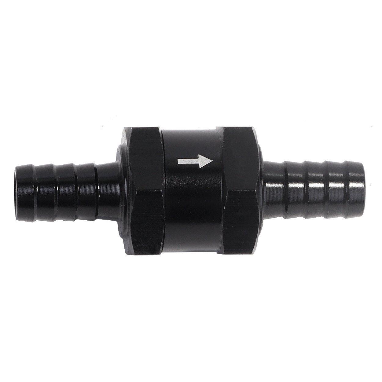 5/16" Fuel Check Valve One Way Inline Non Return Diesel Gasoline Black 8mm 2Pcs