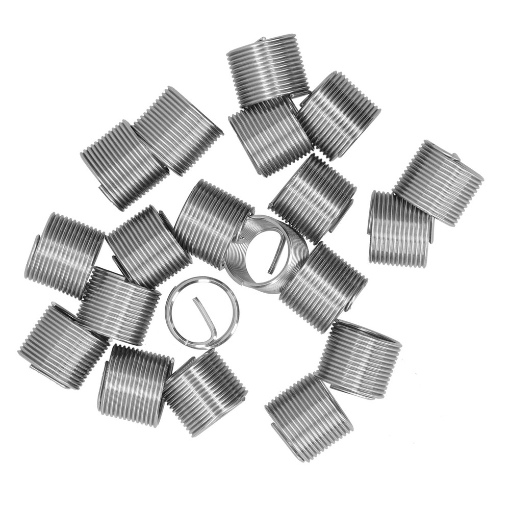 20Pcs Thread Repair M14x1.25 Spiral Circle Insert Reducer Nut Threaded Socket