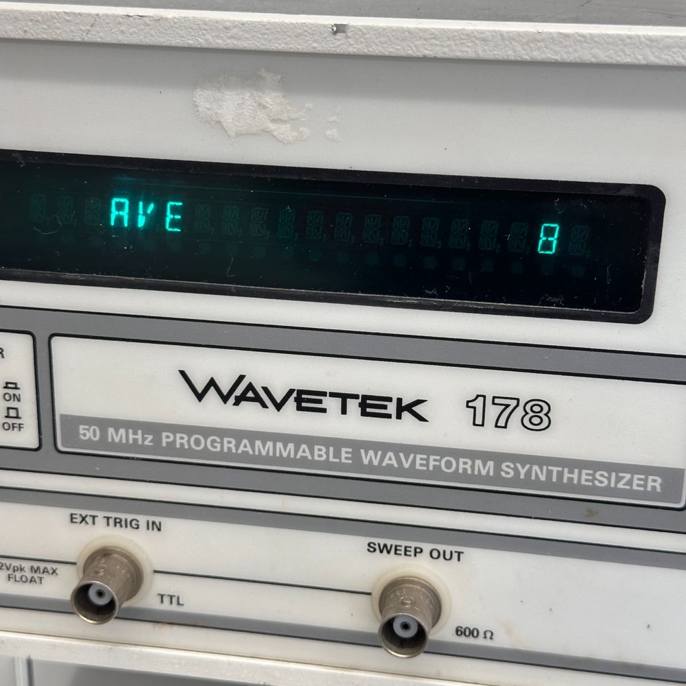Wavetek 178 Programmable Waveform Synthesizer Option 001