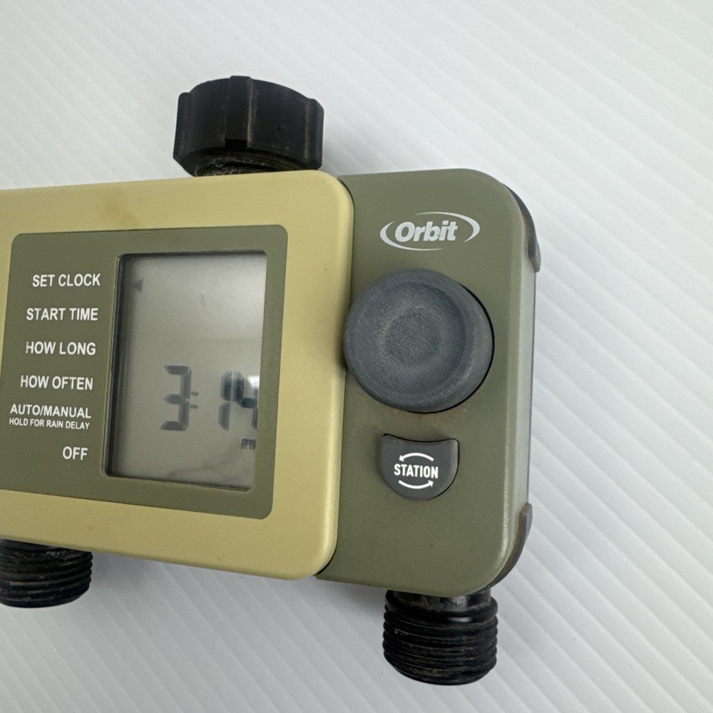 Orbit 2 Outlet Digital Hose Sprinkler Irrigation WateringTimer