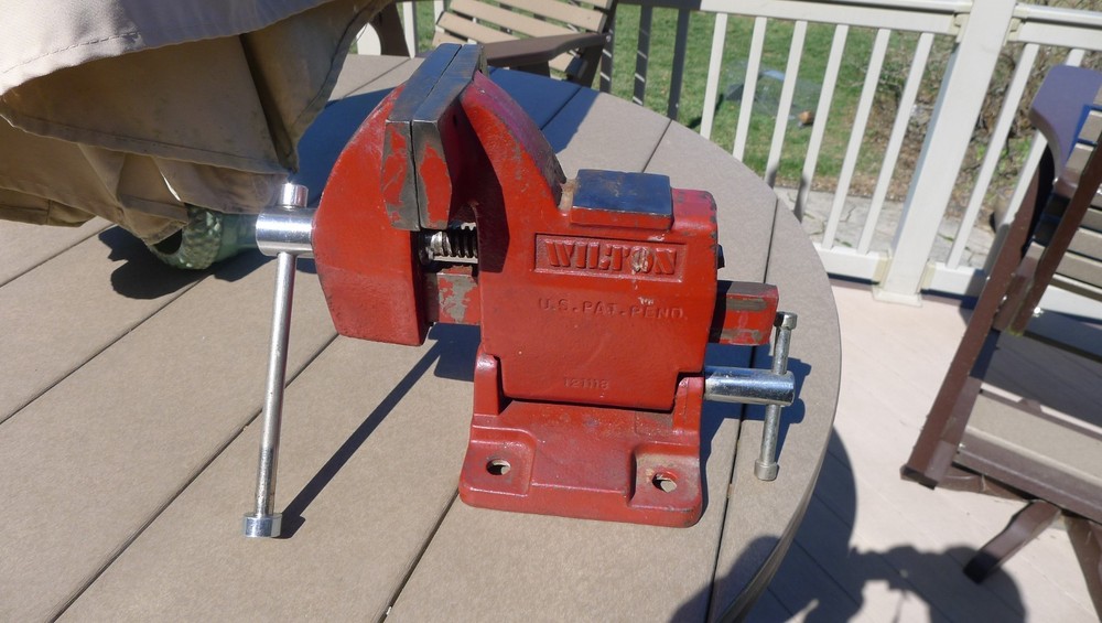 WILTON ANGLE TILTING VISE, 121118, 121122, 4" JAWS