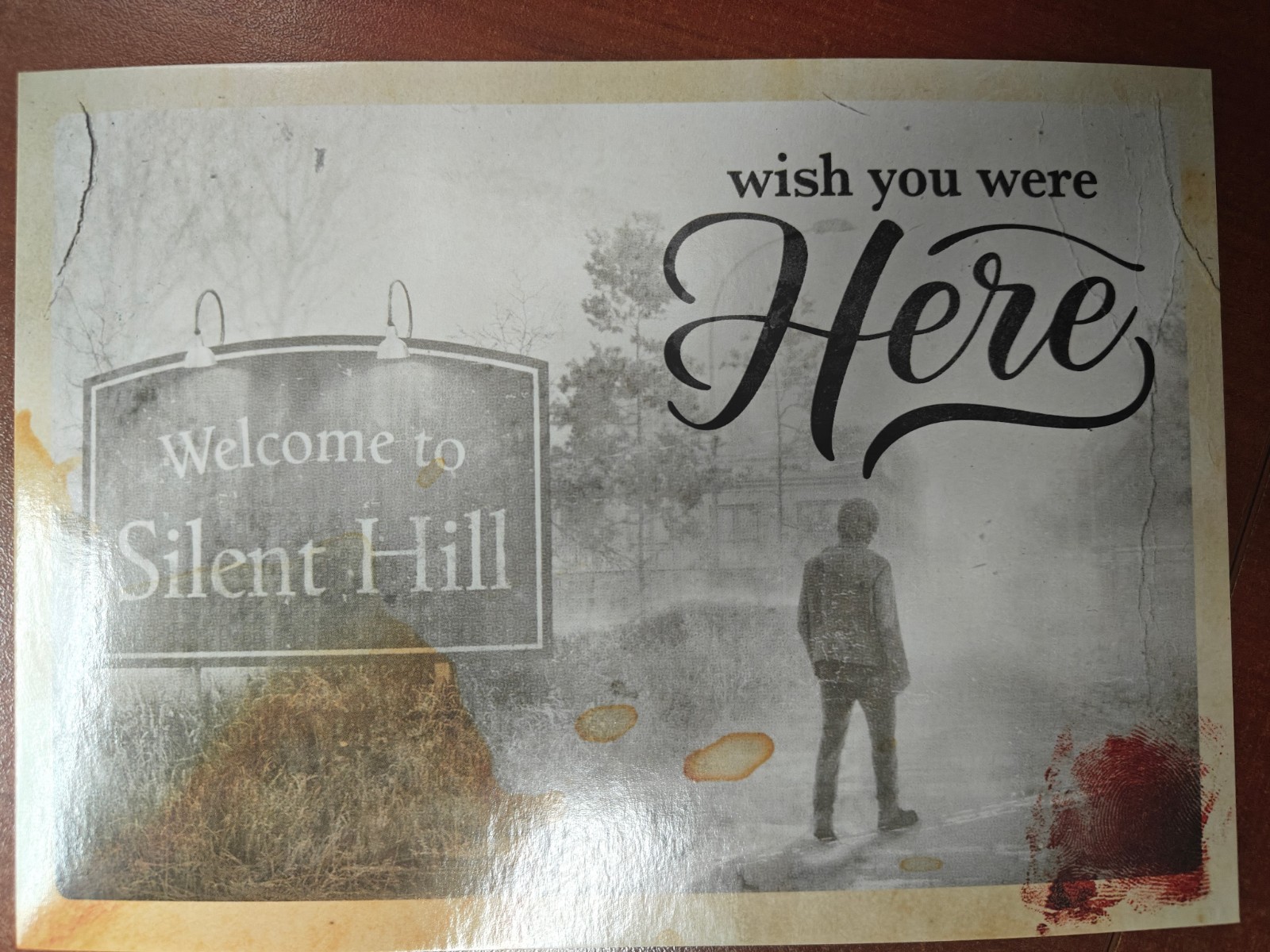 RETURN TO SILENT HILL 5x7 POSTCARD LIMITED EDITION. MULTIPLE QUANTITES AVAILIBLE