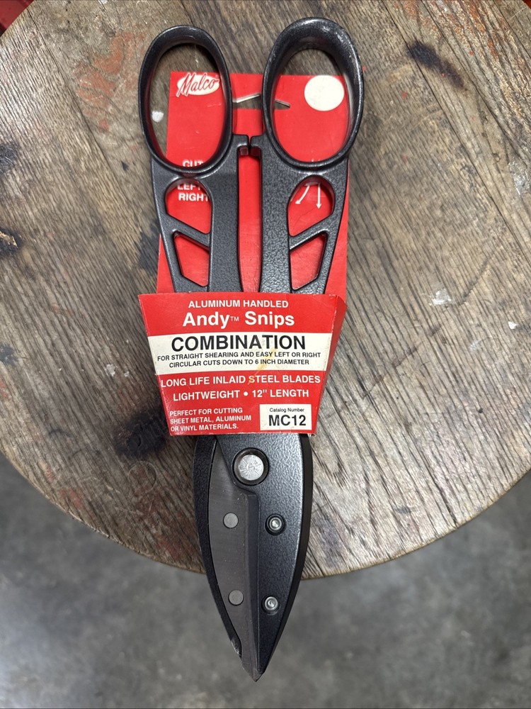 Malco Andy Snips Tin Snips MC12