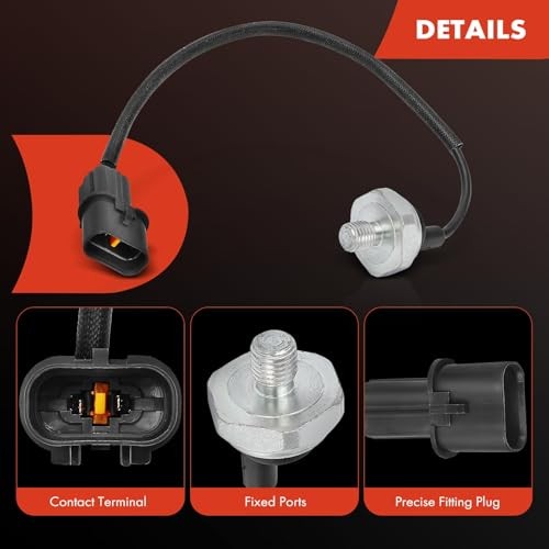 Ignition Knock Detonation Sensor Compatible with Mitsubishi Lancer 2003 2004