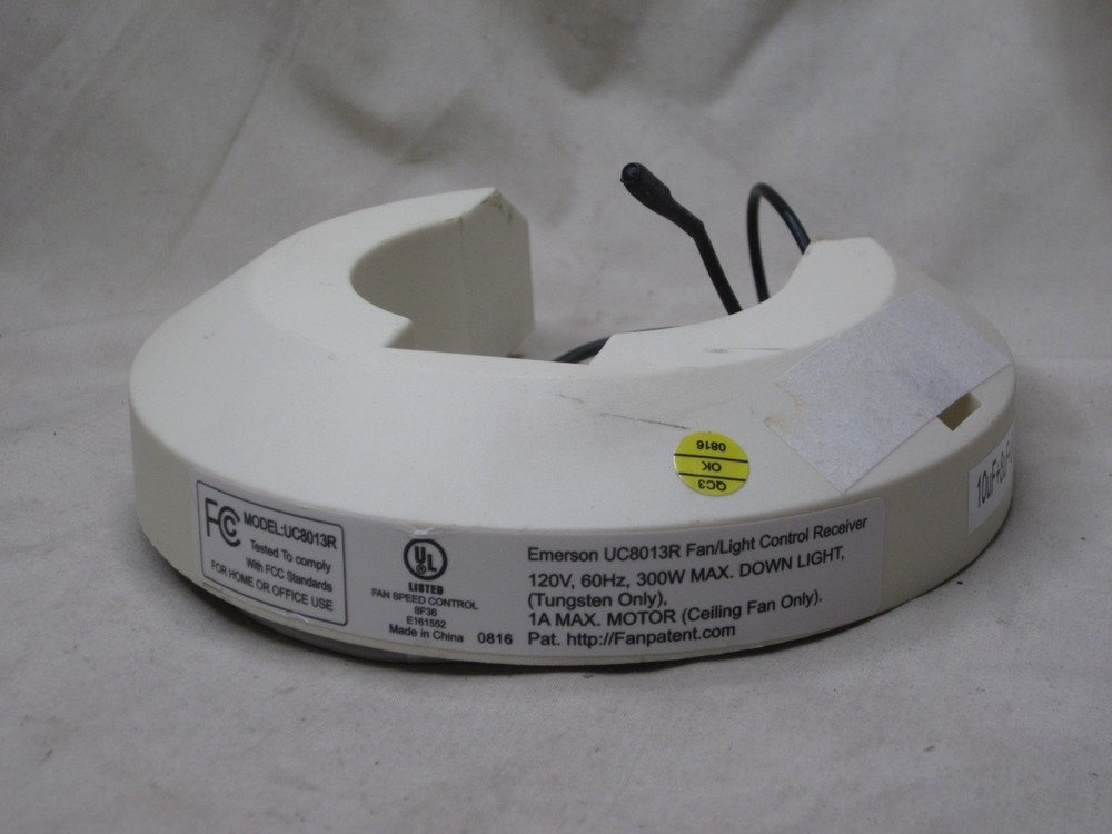 Emerson UC80113R Fan Light Control Receiver only