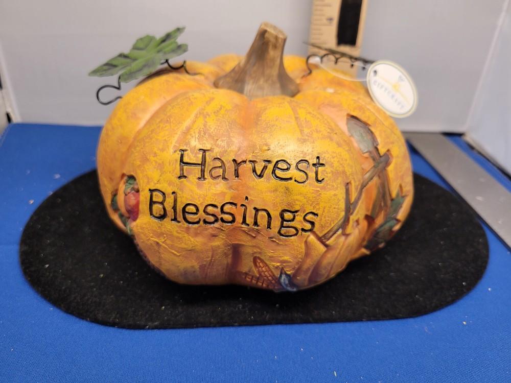 Decorative Pumpkin "Harvest Blessings" 318