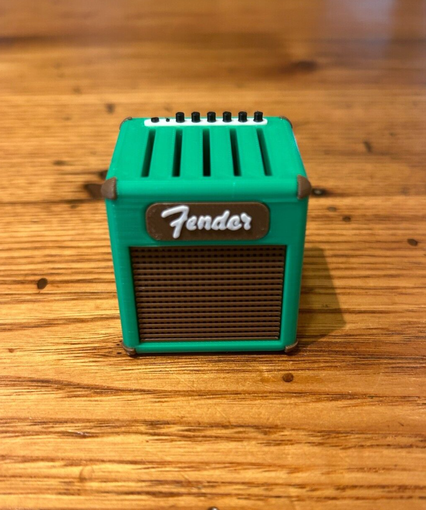 Mini Guitar Amp Pick Holder, Plectrum Display, Marshall, Gibson, Orange, Yamaha