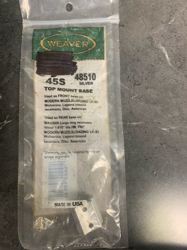 Top Mount Base 48510 45s