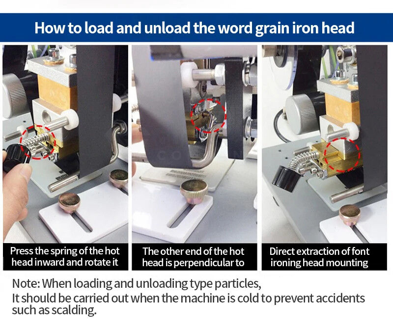 Electric Coding Date Printing Machine/Color Ribbon Batch Stamp Date Printer