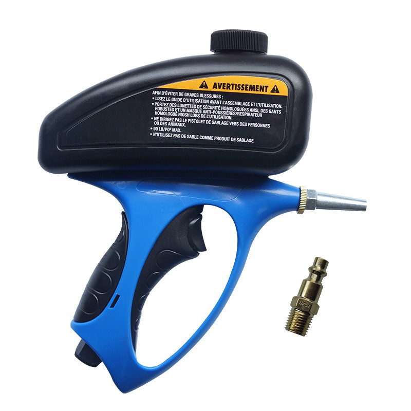 Gravity Sand Blaster Portable Small Sandblasting Tool Handheld Spray Machine
