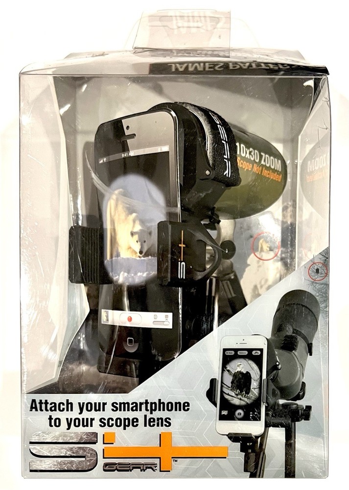 S4Gear ZOOM SVS DIGISCOPING SMARTPHONE MOUNT NEW