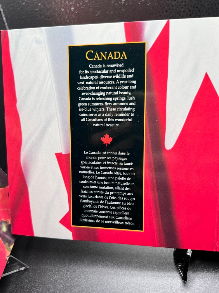 1994 Canada 5 Coins Set O Canada.