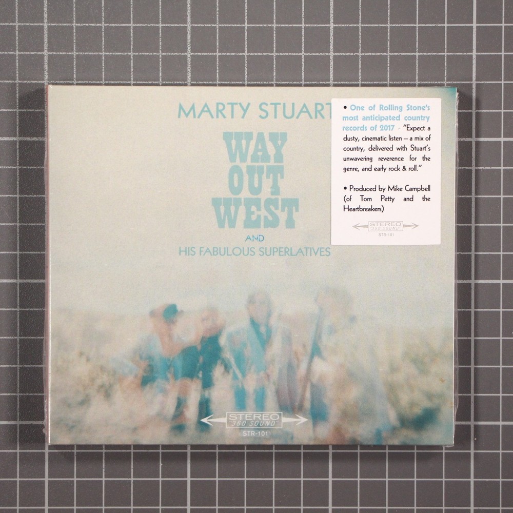 Way Out West by  Marty Stuart (CD, 2017) Sealed