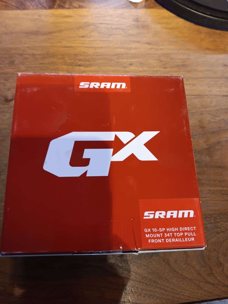 SRAM GX 10 speed Front Derailleur 2x Direct Mount Top Pull 34T max
