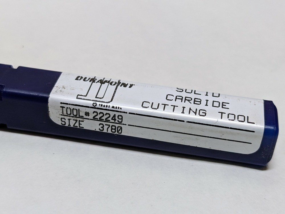 CJT DURAPOINT size .3780 Solid Carbide Cutting Tool Made in USA (NEW).