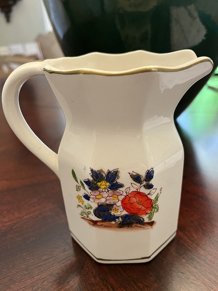 Royal Crown Hand Painted Pitcher