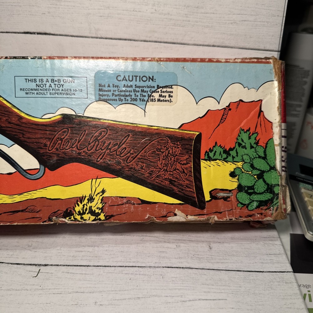 1980'sRed Ryder BB Gun Box- Box Only