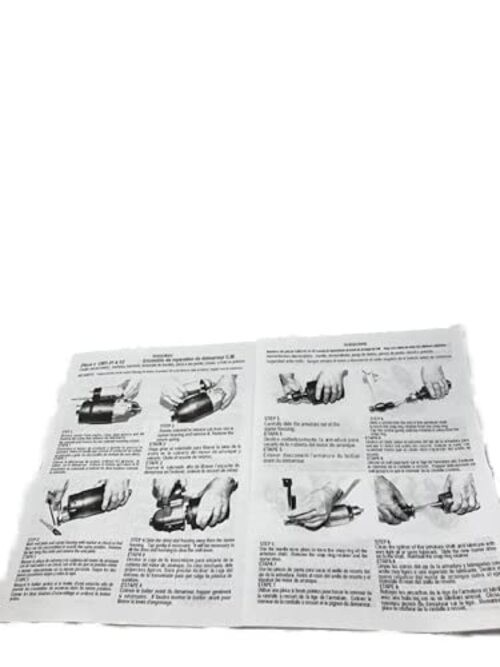 GMS-01 Starter Repair Kit