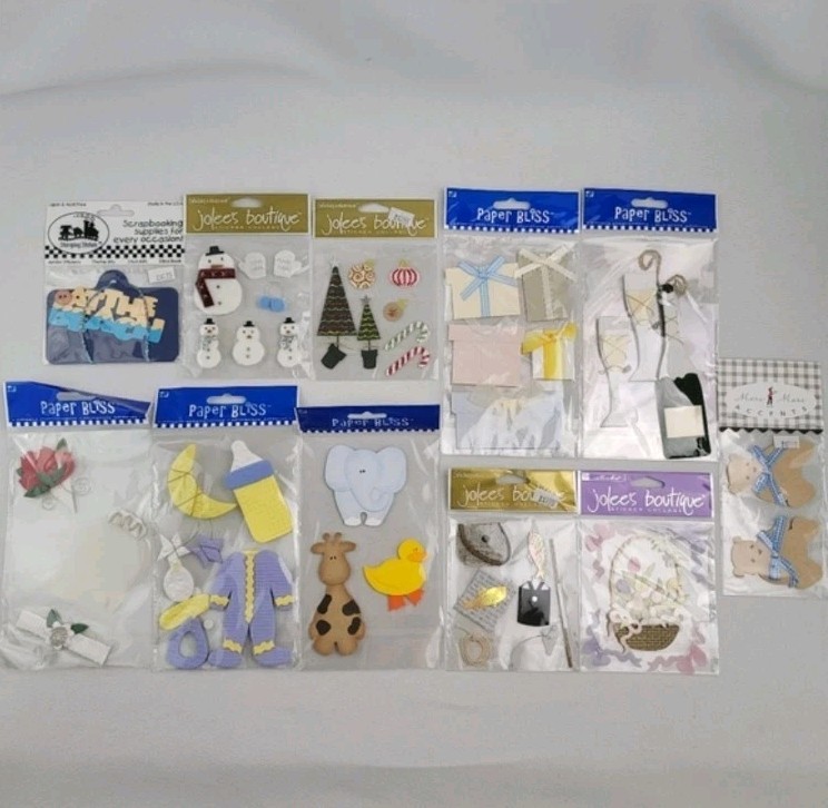 Scrapbook Supplies Lot
