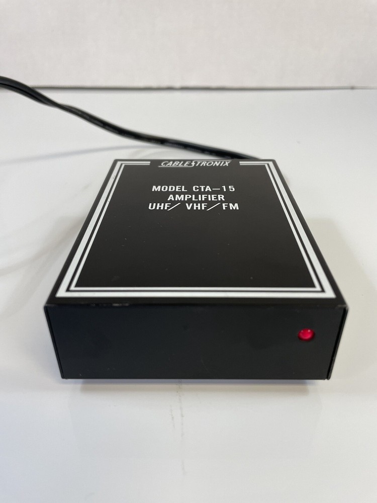 Cabletronix CTA-15/ Amplifier UHF/ VHF/ FM