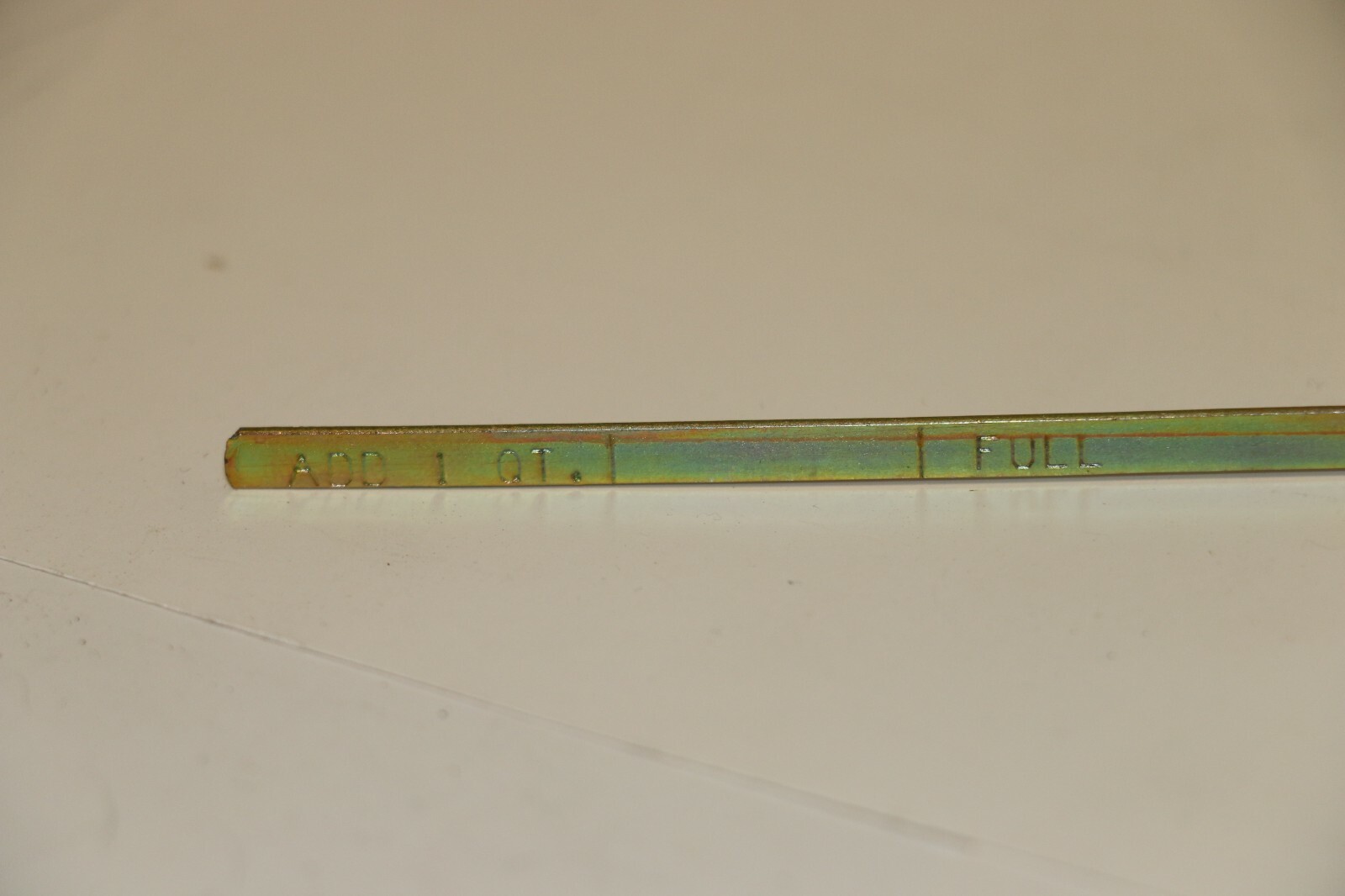 SBC Black Steel Engine Oil Dipstick 283 327 350 383 400 Tube Dip Stick SB Chevy